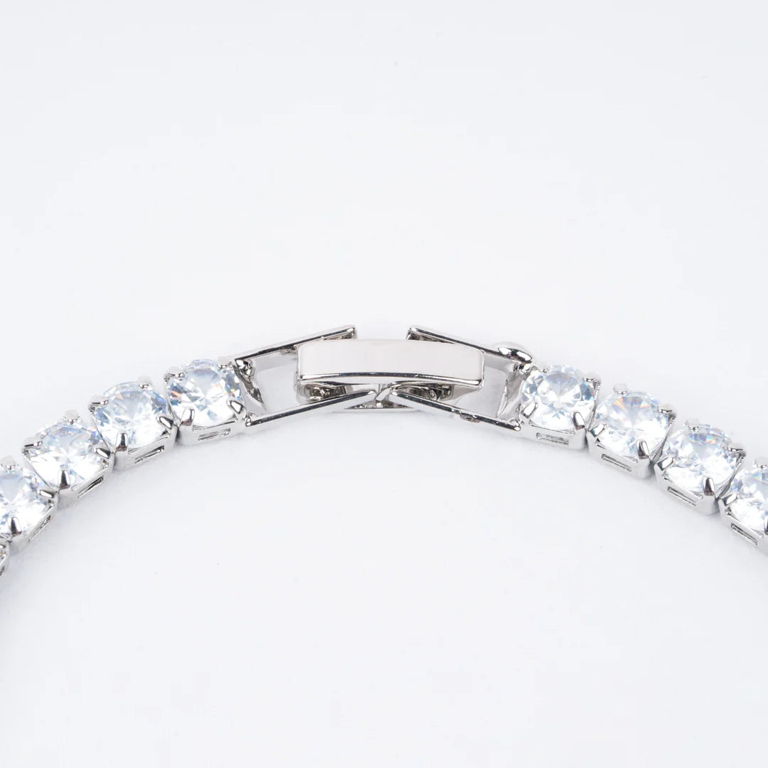 Tennis Bracelet - Silver