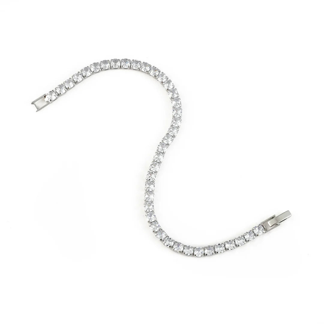 Tennis Bracelet - Silver